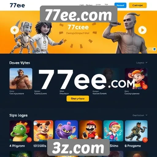 77ee.com: plataforma de jogos acessível em dispositivos móveis