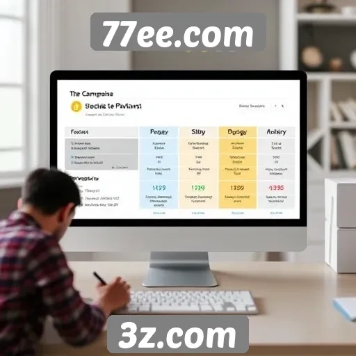 Comparativo entre 77ee.com e plataformas concorrentes