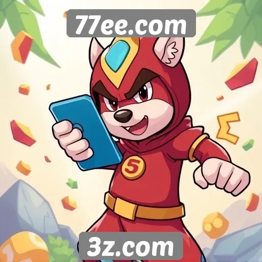 Jogos mobile em alta no portal 77ee.com